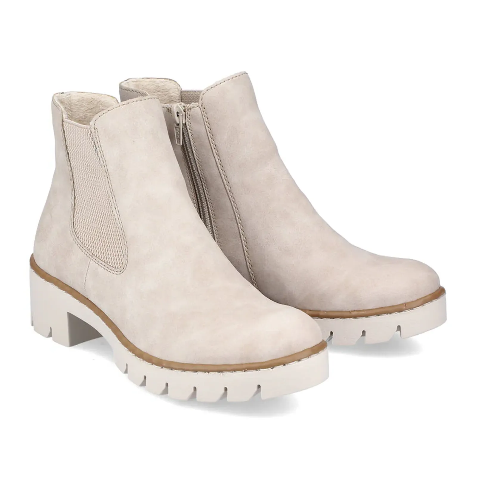 Rieker Prisca X5772-60 Chelsea Boot (Women) - Beige