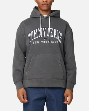 Tommy Jeans TJM Relaxed Varsity Hoodie Black